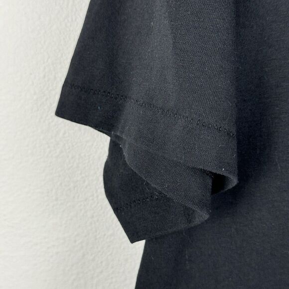 Vintage Hanes Tidal Bore Park Black Graphic Tee Mens Size XL USA Single Stitch - Picture 4 of 6